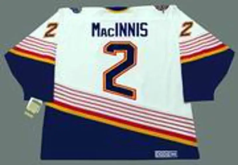 AL MacINNIS St. Louis Blues 1996 Home CCM Throwback NHL Hockey Jersey 