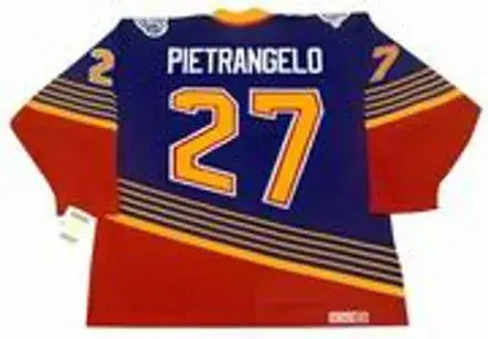 ALEX PIETRANGELO St. Louis Blues 1990’s CCM NHL Vintage Throwback Jersey 