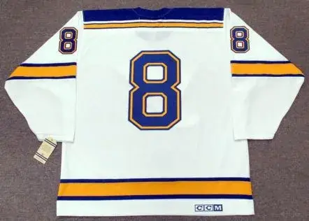 BARCLAY PLAGER St. Louis Blues 1967 CCM Vintage Throwback Away NHL Hockey Jersey 