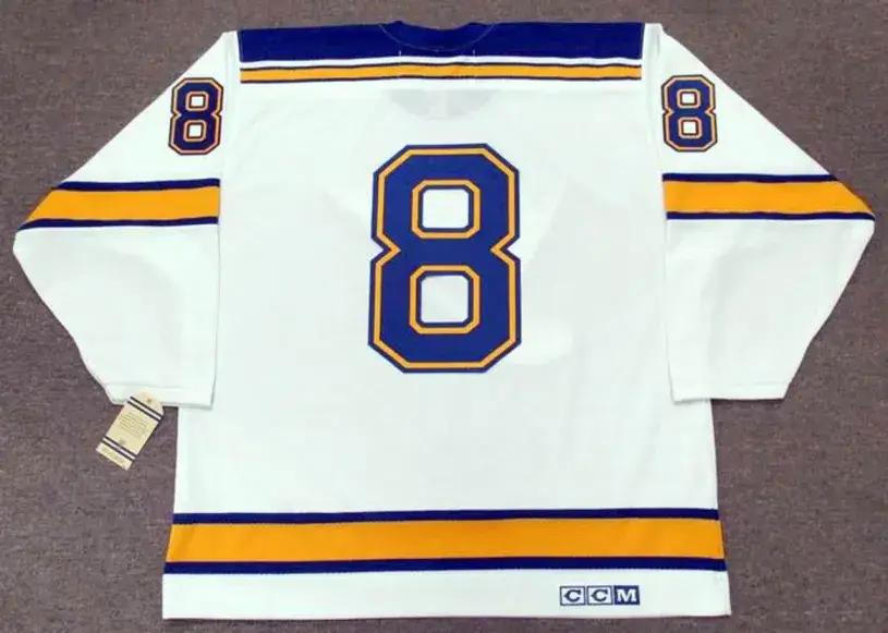 BARCLAY PLAGER St. Louis Blues 1967 CCM Vintage Throwback Away NHL Hockey Jersey 