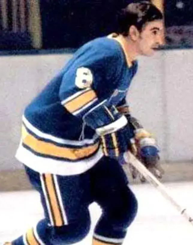 BARCLAY PLAGER St. Louis Blues 1971 CCM Vintage Throwback NHL Hockey Jersey 