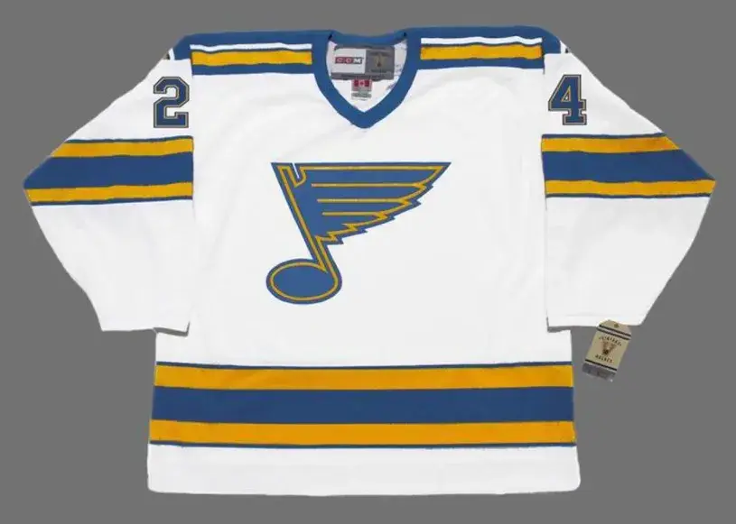 BERNIE FEDERKO St. Louis Blues 1978 CCM Vintage Throwback NHL Hockey Jersey