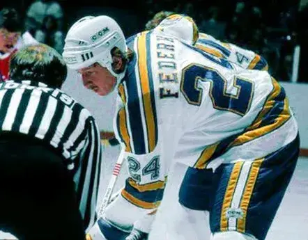 BERNIE FEDERKO St. Louis Blues 1978 CCM Vintage Throwback NHL Hockey Jersey 