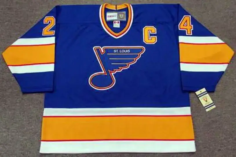 BERNIE FEDERKO St. Louis Blues 1989 CCM Vintage Throwback NHL Hockey Jersey
