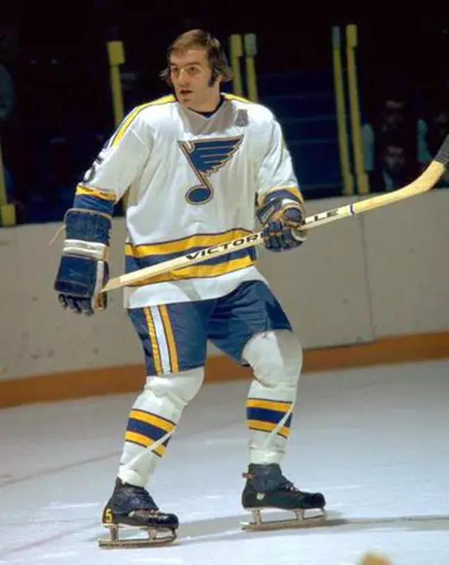 BOB PLAGER St. Louis Blues 1973 CCM Vintage Throwback NHL Hockey Jersey 