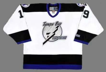 BRAD RICHARDS Tampa Bay Lightning 2004 Away CCM Throwback NHL Hockey Jersey