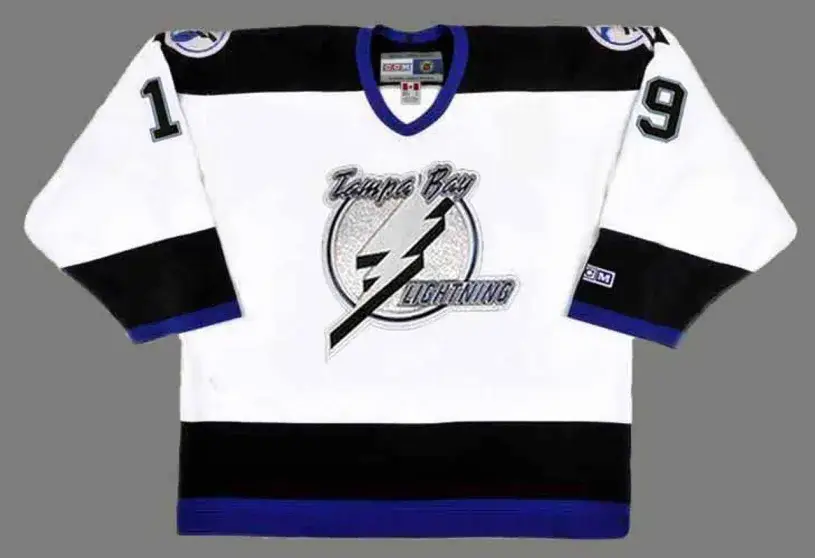BRAD RICHARDS Tampa Bay Lightning 2004 Away CCM Throwback NHL Hockey Jersey