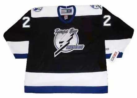 DAN BOYLE Tampa Bay Lightning 2004 Home CCM Throwback NHL Hockey Jersey