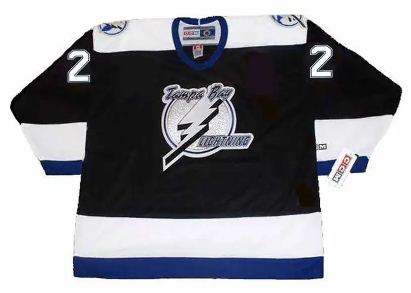 DAN BOYLE Tampa Bay Lightning 2004 Home CCM Throwback NHL Hockey Jersey