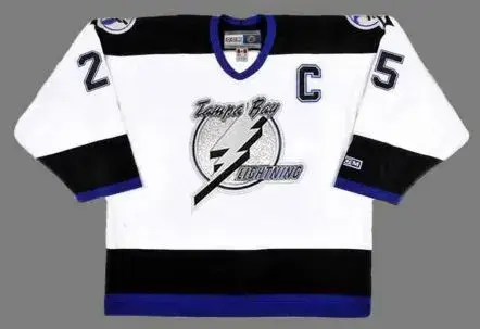 DAVE ANDREYCHUK Tampa Bay Lightning 2004 Away CCM Throwback NHL Jersey