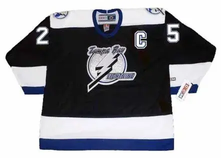DAVE ANDREYCHUK Tampa Bay Lightning 2004 Home CCM Throwback NHL Jersey