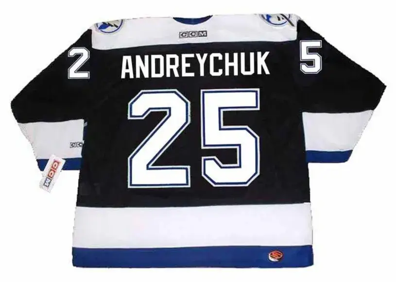 DAVE ANDREYCHUK Tampa Bay Lightning 2004 Home CCM Throwback NHL Jersey 