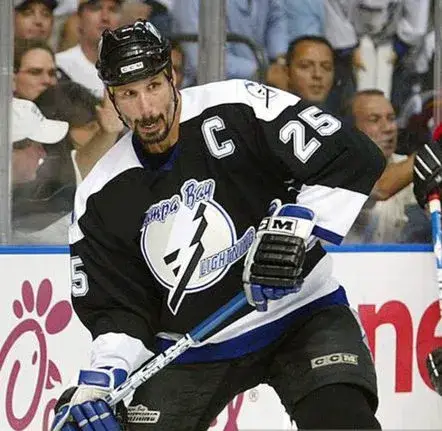 DAVE ANDREYCHUK Tampa Bay Lightning 2004 Home CCM Throwback NHL Jersey 