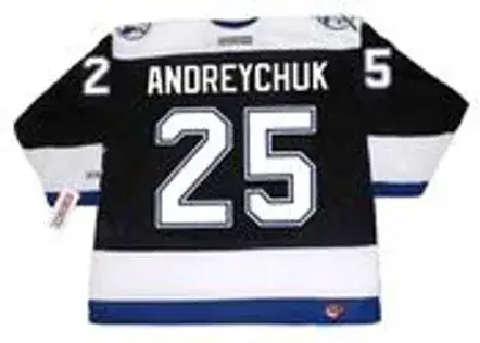 DAVE ANDREYCHUK Tampa Bay Lightning 2004 Home CCM Throwback NHL Jersey 