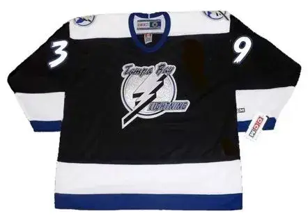 ENRICO CICCONE Tampa Bay Lightning 1994 Away CCM Throwback NHL Hockey Jersey