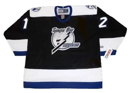 JOHN CULLEN Tampa Bay Lightning 1996 Away CCM Throwback NHL Hockey Jersey