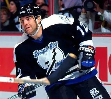 JOHN CULLEN Tampa Bay Lightning 1996 Away CCM Throwback NHL Hockey Jersey 