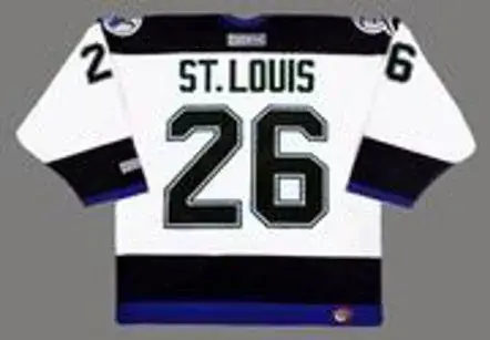 MARTIN ST. LOUIS Tampa Bay Lightning 2004 Away CCM Throwback NHL Hockey Jersey 