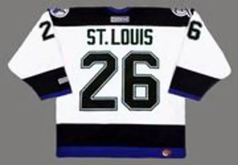 MARTIN ST. LOUIS Tampa Bay Lightning 2004 Away CCM Throwback NHL Hockey Jersey 