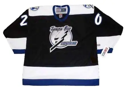 MIKAEL RENBERG Tampa Bay Lightning 1997 Away CCM Throwback NHL Hockey Jersey