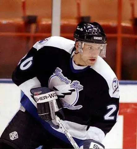 MIKAEL RENBERG Tampa Bay Lightning 1997 Away CCM Throwback NHL Hockey Jersey 