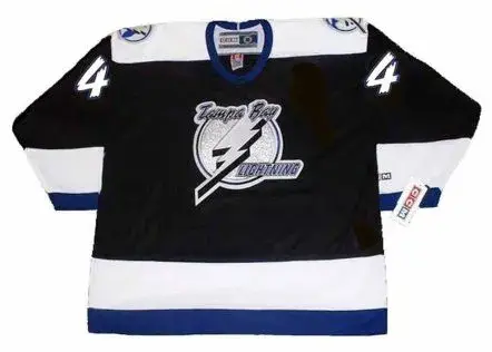 ROMAN HAMRLIK Tampa Bay Lightning 1995 CCM Throwback NHL Hockey Jersey