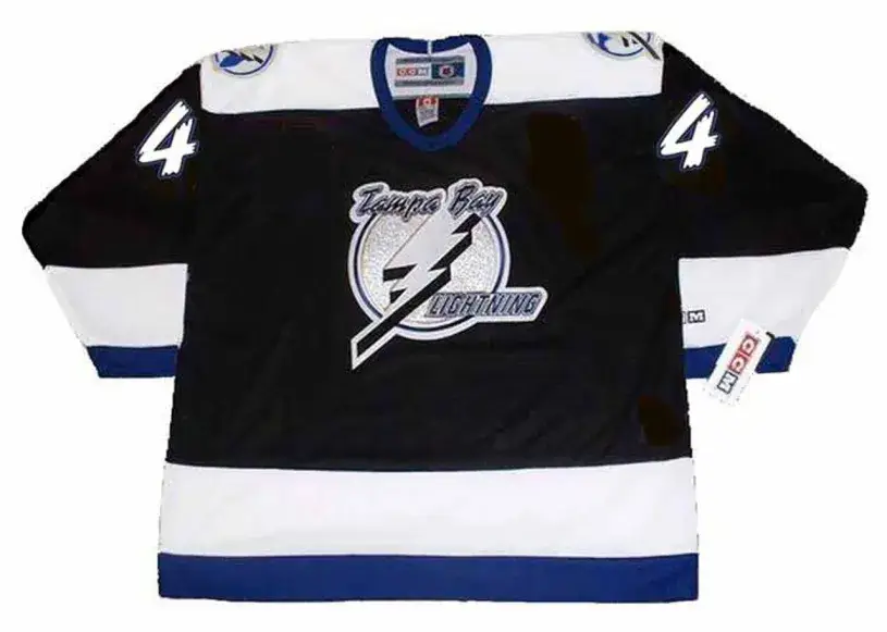 ROMAN HAMRLIK Tampa Bay Lightning 1995 CCM Throwback NHL Hockey Jersey