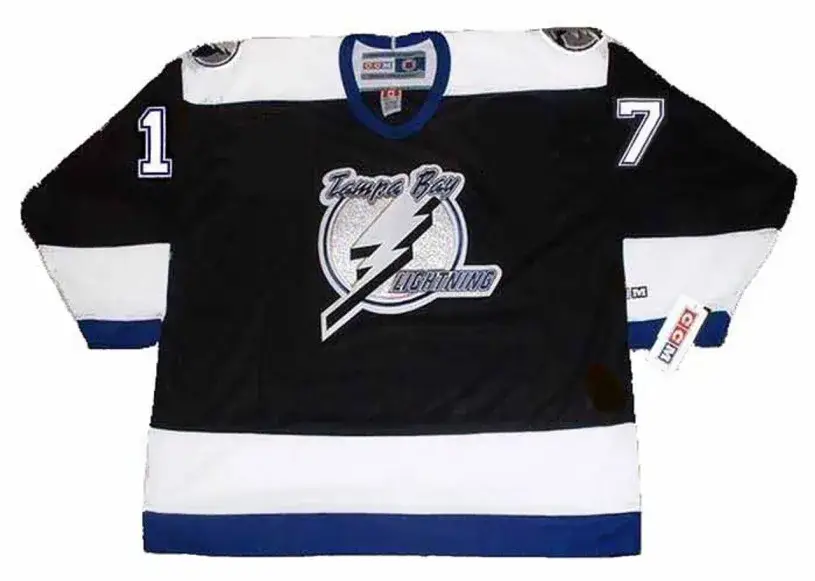 RUSLAN FEDOTENKO Tampa Bay Lightning 2004 Home CCM Throwback NHL Hockey Jersey