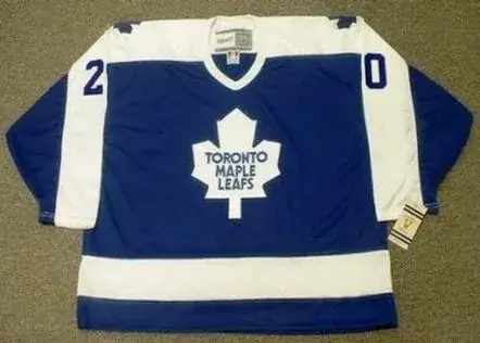 AL SECORD Toronto Maple Leafs 1987 Away CCM Vintage Throwback Hockey Jersey