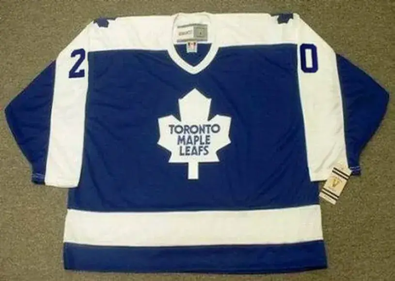 AL SECORD Toronto Maple Leafs 1987 Away CCM Vintage Throwback Hockey Jersey