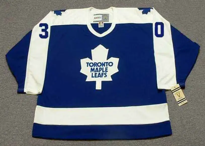 ALLAN BESTER Toronto Maple Leafs 1987 Away CCM Vintage Throwback Hockey Jersey