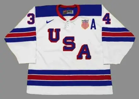 AUSTON MATTHEWS 2015 USA Nike Throwback Hockey Jersey