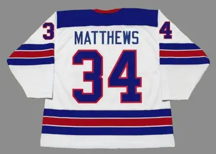 AUSTON MATTHEWS 2015 USA Nike Throwback Hockey Jersey 