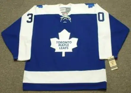 BERNIE PARENT Toronto Maple Leafs 1971 Away CCM Throwback NHL Hockey Jersey
