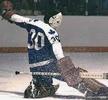 BERNIE PARENT Toronto Maple Leafs 1971 Away CCM Throwback NHL Hockey Jersey 