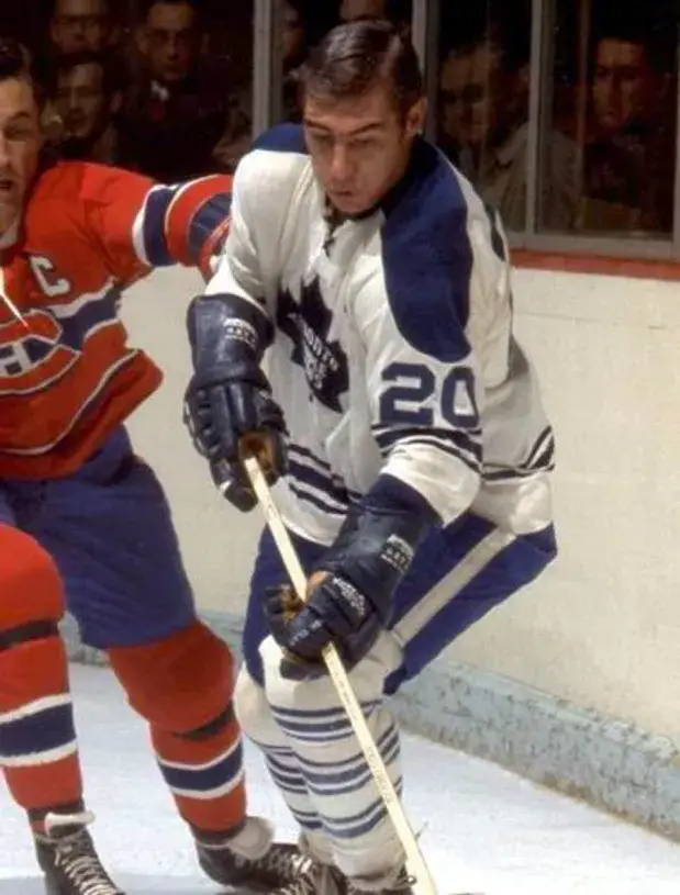 BOB PULFORD Toronto Maple Leafs 1968 CCM Vintage Away NHL Hockey Jersey 