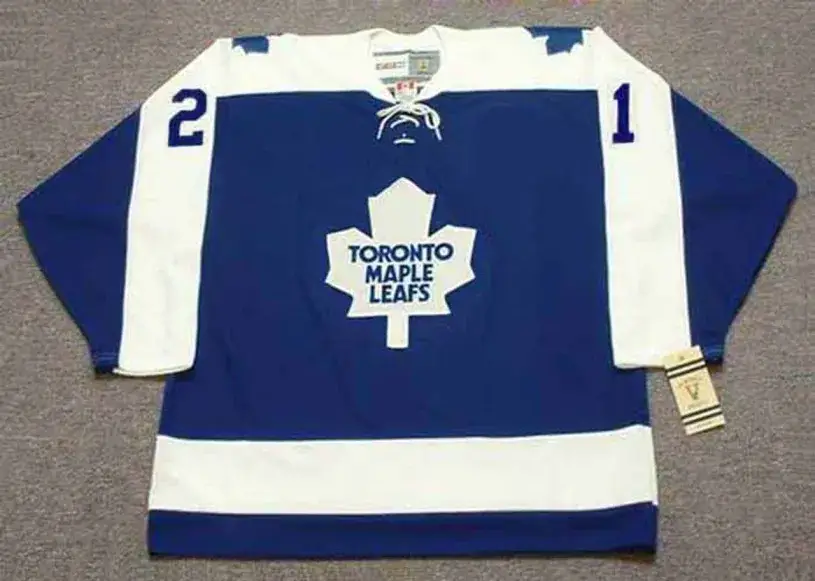 BORJE SALMING Toronto Maple Leafs 1975 Away CCM Throwback NHL Hockey Jersey 