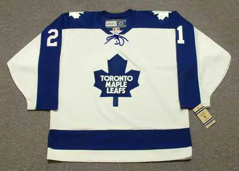 BORJE SALMING Toronto Maple Leafs 1975 Home CCM Throwback NHL Hockey Jersey 