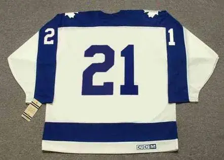 BORJE SALMING Toronto Maple Leafs 1975 Home CCM Throwback NHL Hockey Jersey 