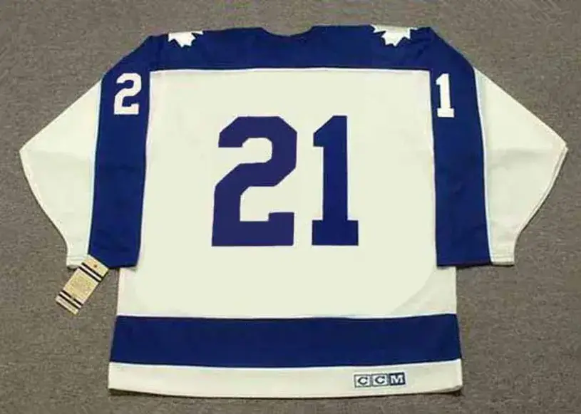 BORJE SALMING Toronto Maple Leafs 1975 Home CCM Throwback NHL Hockey Jersey 
