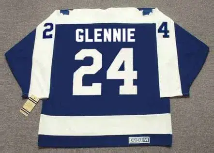BRIAN GLENNIE Toronto Maple Leafs 1970 CCM Vintage Throwback NHL Hockey Jersey