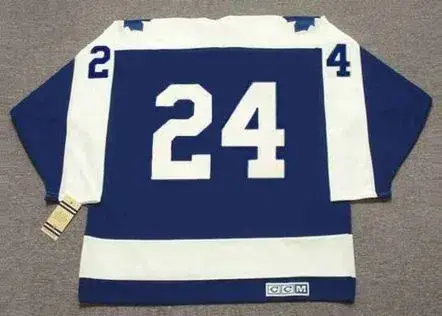 BRIAN GLENNIE Toronto Maple Leafs 1970 CCM Vintage Throwback NHL Hockey Jersey 
