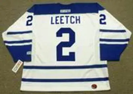 BRIAN LEETCH Toronto Maple Leafs 2003 CCM Throwback NHL Hockey Jersey 