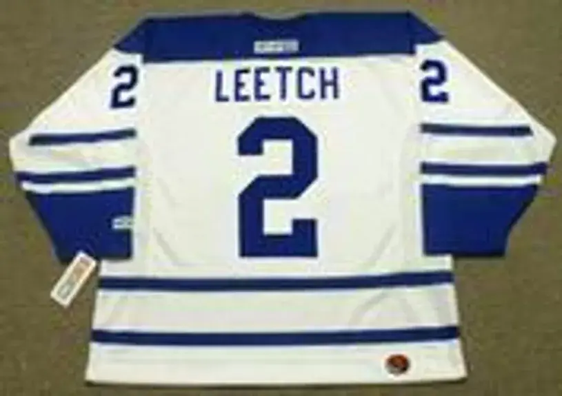 BRIAN LEETCH Toronto Maple Leafs 2003 CCM Throwback NHL Hockey Jersey 