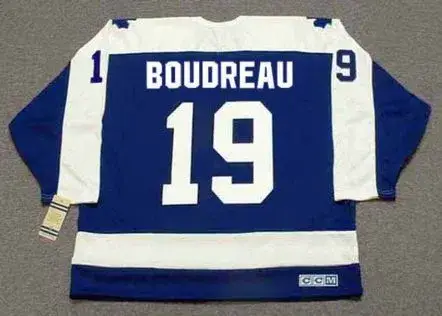 BRUCE BOUDREAU Toronto Maple Leafs 1978 Away CCM Throwback Hockey Jersey 