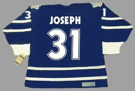CURTIS JOSEPH Toronto Maple Leafs 1998 CCM Vintage Throwback NHL Hockey Jersey 