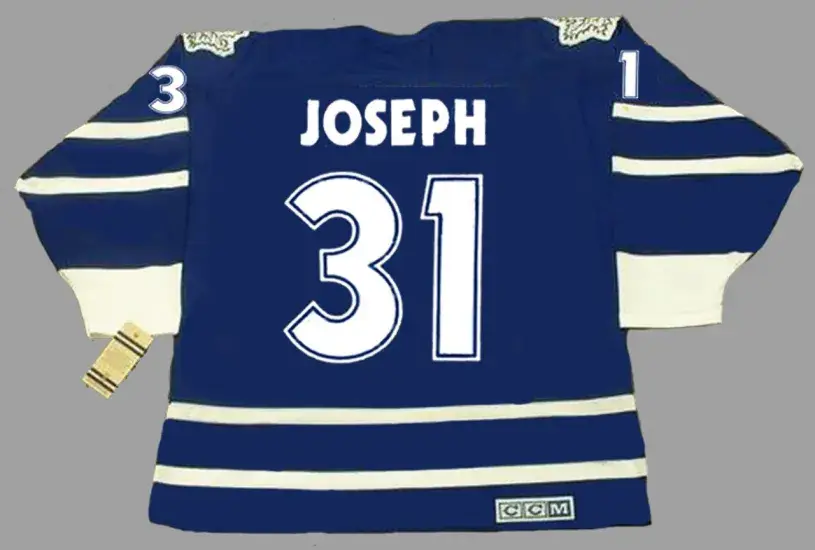 CURTIS JOSEPH Toronto Maple Leafs 1998 CCM Vintage Throwback NHL Hockey Jersey 
