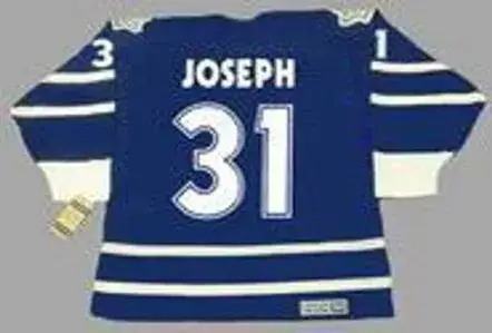 CURTIS JOSEPH Toronto Maple Leafs 1998 CCM Vintage Throwback NHL Hockey Jersey 