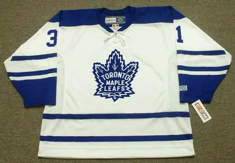 CURTIS JOSEPH Toronto Maple Leafs 2001 CCM Throwback NHL Hockey Jersey