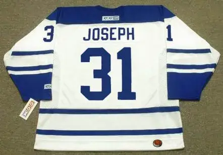 CURTIS JOSEPH Toronto Maple Leafs 2001 CCM Throwback NHL Hockey Jersey 